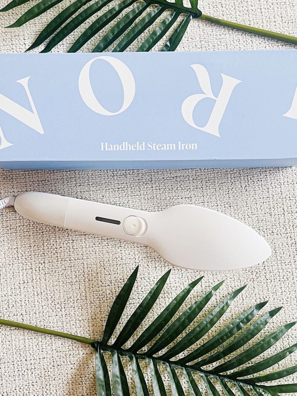 NORI Handheld Steam Iron Press in White